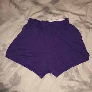 Purple Soffe Shorts